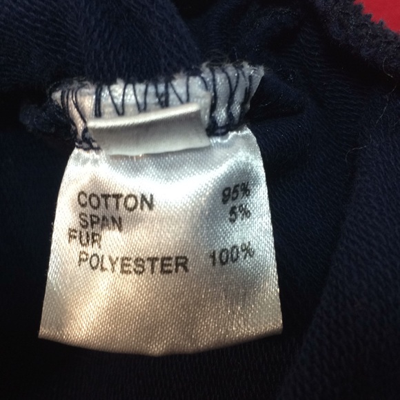 Women's Margarin Fingers Navy Sweatshirt, Size S - Picture 6 of 7